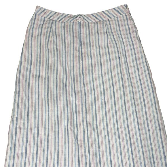 Island Company Oceano Linen Maxi Skirt in Junkanoo Womens Sz XS Boho Casual - Picture 6 of 12